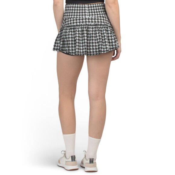 THE BUBBLE Houndstooth Multi Lawley Skort - Picture 2 of 2